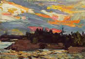 Sunset, Canoe Lake II